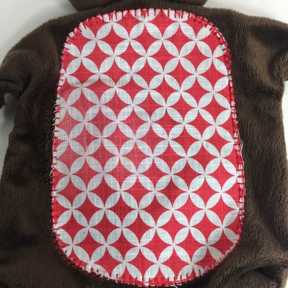 Mud Pie Monkey Lovey Plush Baby Security Blanket 12" Mudpie Jungle Tabs Toys Fun - Picture 4 of 12